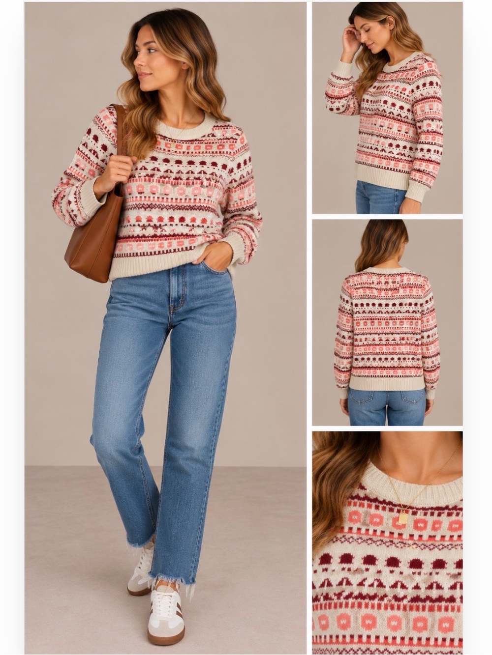 - J. Crew  Crewneck Sweater - Size M